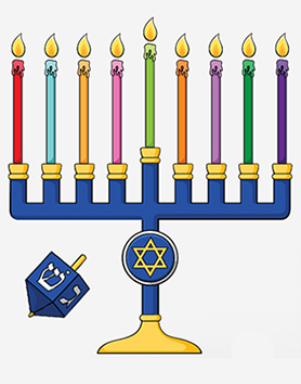 Menorah d’Hanoukka